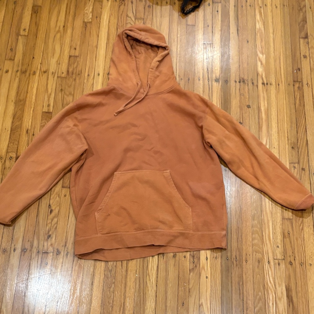 Rusty Orange Men's Hoodie